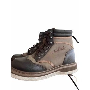 Dan Bailey Adventurer Men’s Wading‎ Fishing Boots Shoes Sz 9 Green/Brown Lace-Up